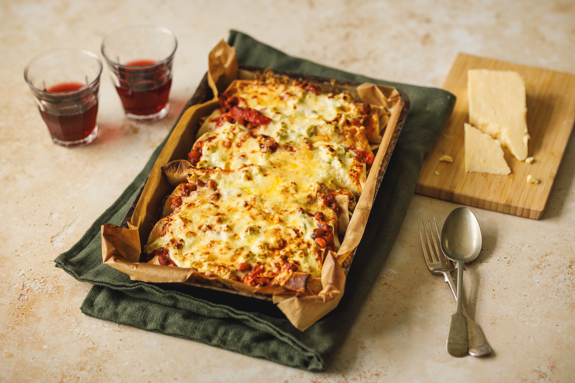 Store-cupboard enchiladas